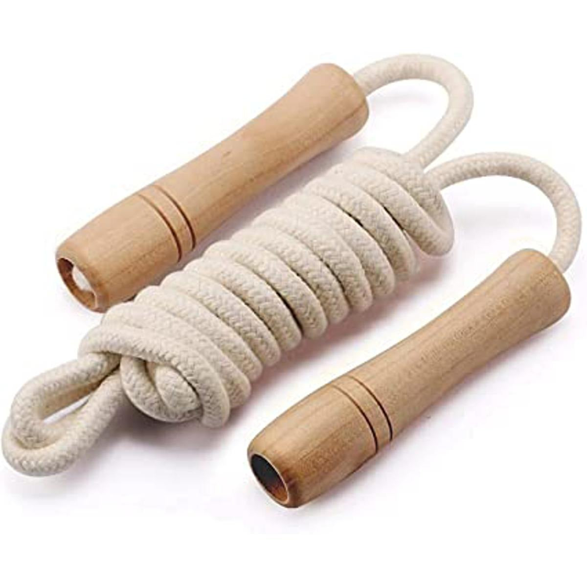 Jump Rope for Kids - Wooden Handle