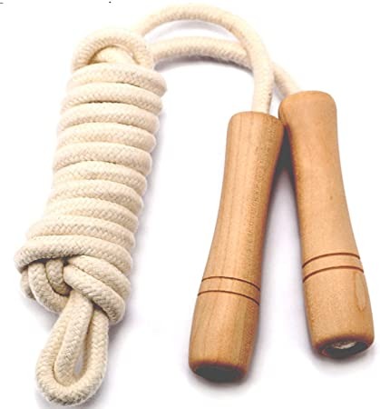 Jump Rope for Kids - Wooden Handle