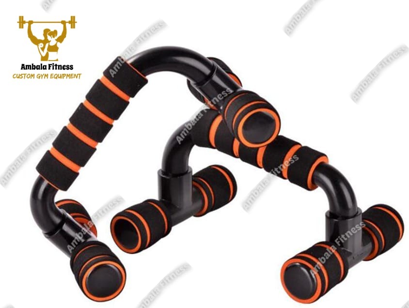 2pcs H I-shaped ABS Fitness Push Up Bar