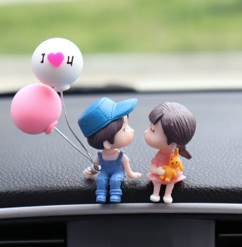 Car Decoration Cute Cartoon Couples
