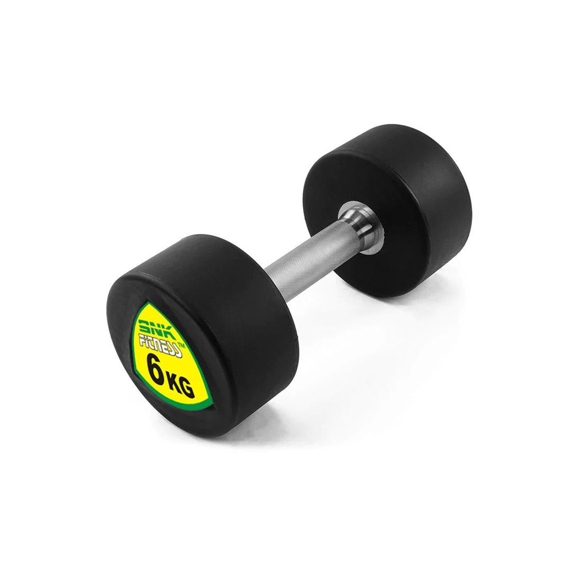 Rubber Coated Dumbbell Pair -1kg 2kg 3kg 4kg 5kg 6kg 8kg 10kg