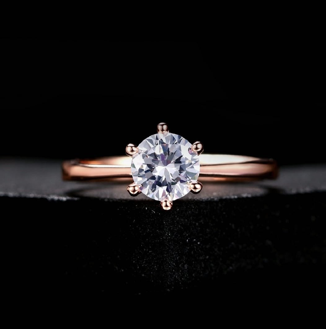 Diamond Ring Stainless Steel Ring