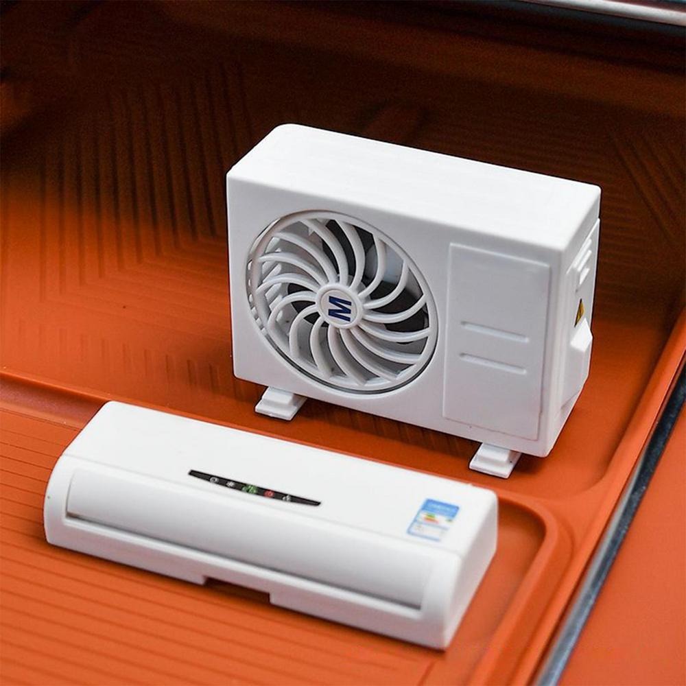Mini Solar Car Perfume Air Conditioning Decoration