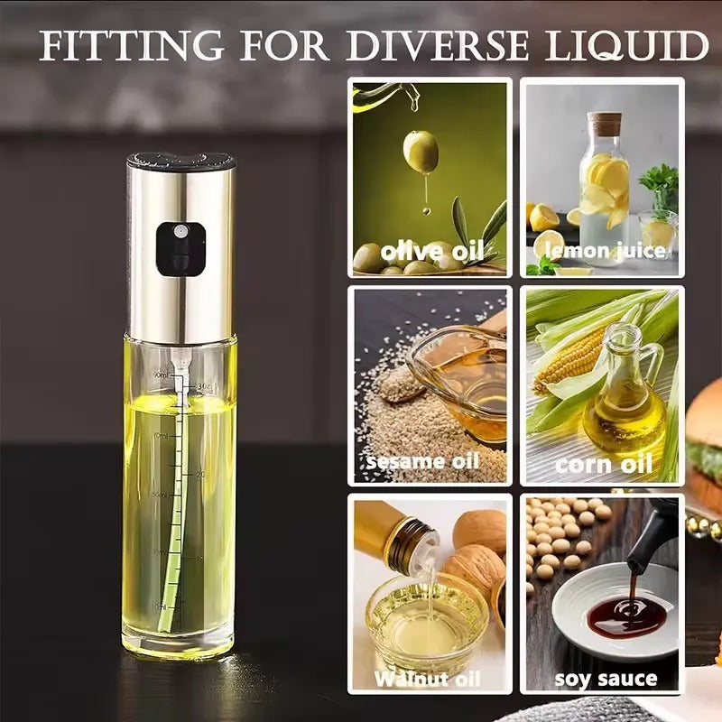 Reusable Glass  Spray Bottle for Cooking