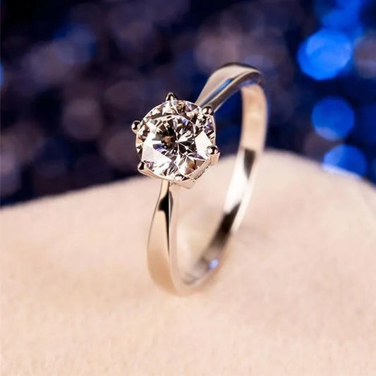 Diamond Ring Stainless Steel Ring