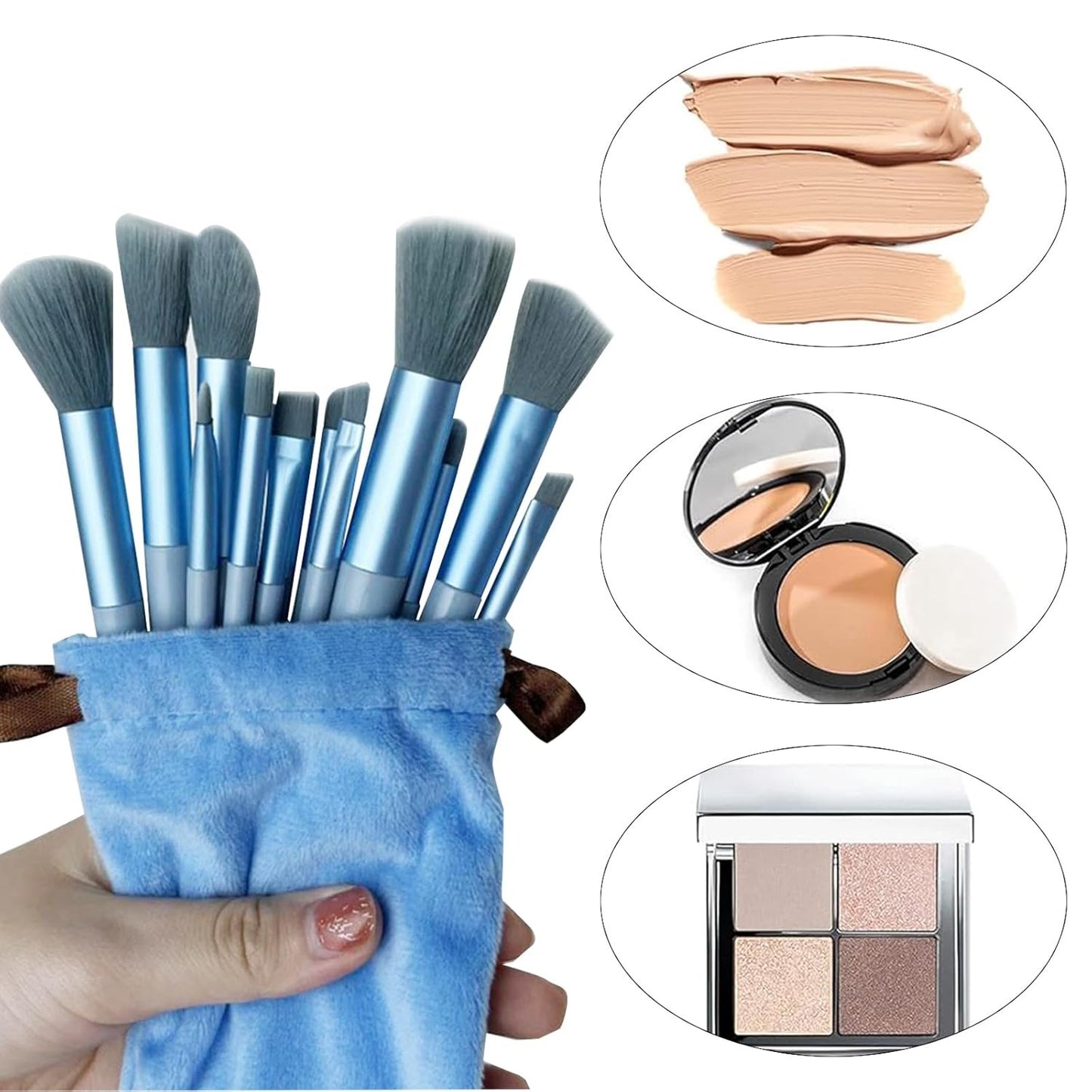 13 Pcs Makeup Brush Set Soft hair