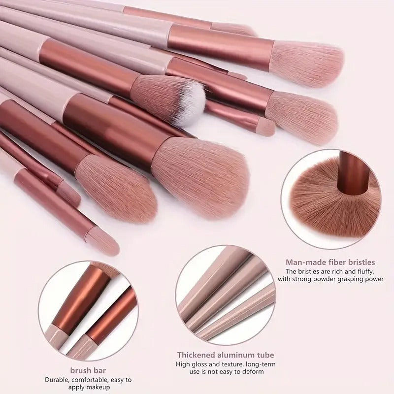 13 Pcs Makeup Brush Set Soft hair