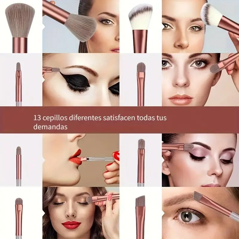 13 Pcs Makeup Brush Set Soft hair